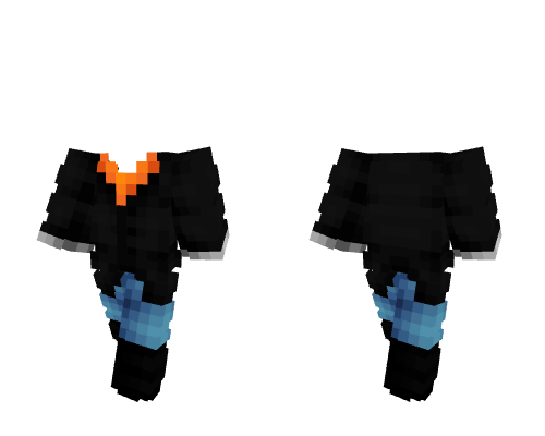 OB - Winter Black & Orange Fit w/ Boots