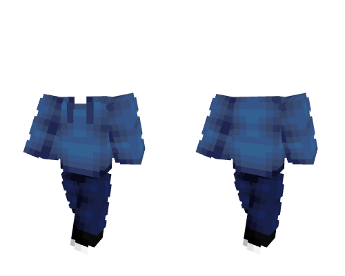 OB - Blue Sweater w/ Dark Blue Jeans