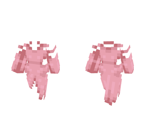 OB - Salmon Pink Dress v10 Minecraft skin