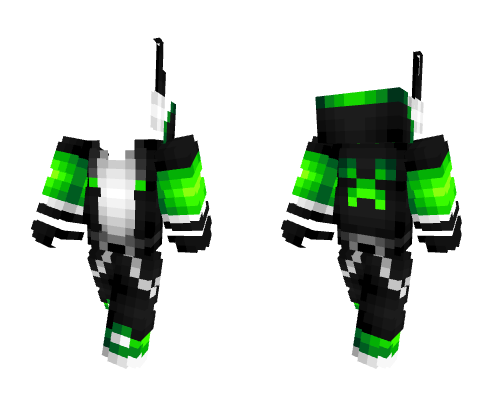 OB - Green Gamer Hoodie Revamp Outfit