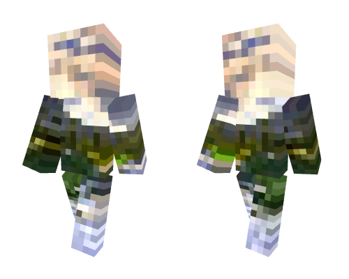 a nature skin (made from photo to skin)