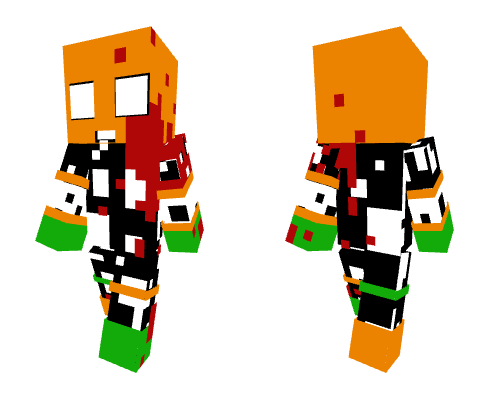Halloween oc of THE VOSKIESS Minecraft skin