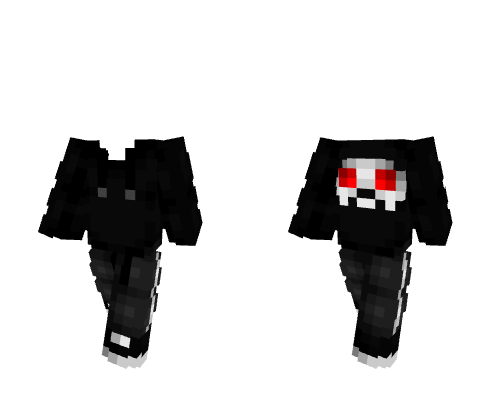 OB - Black Skull Sweater Fit w/ Dark Jeans