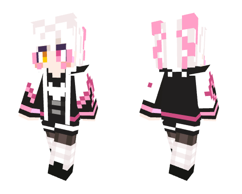 Poki-firepink Minecraft skin