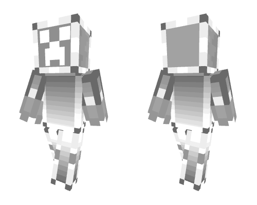 light greyscale creeper