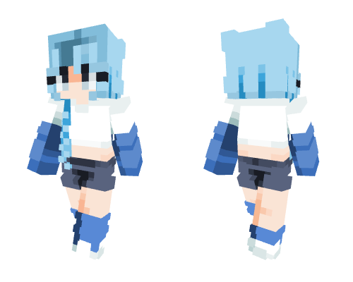 Blu Minecraft skin