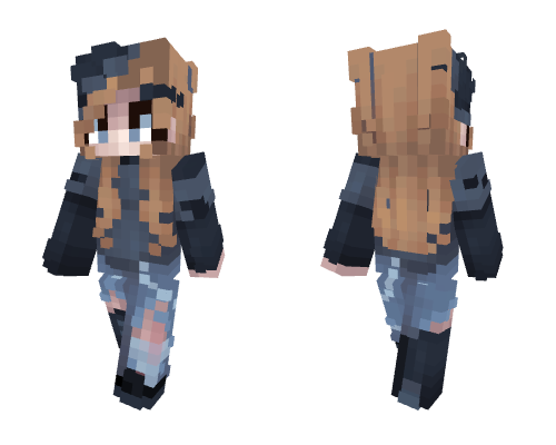 dying or waking Minecraft skin