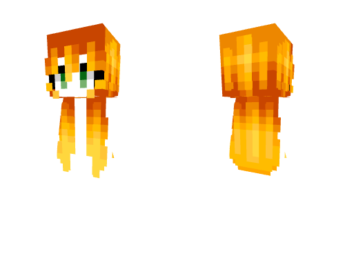 Female HB - Long Firey Autumn v3