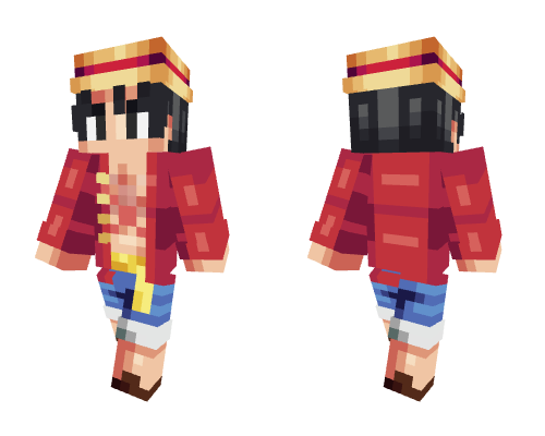 Luffy Minecraft skin