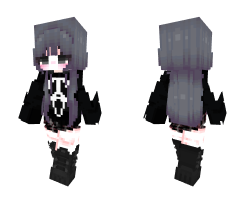 Goth Sab Minecraft skin
