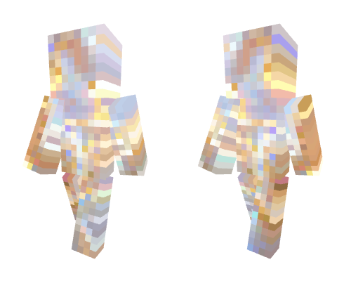 Pixelated Golden Glitter Pallet