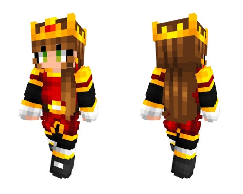 Royal Medieval Warrior Lady
