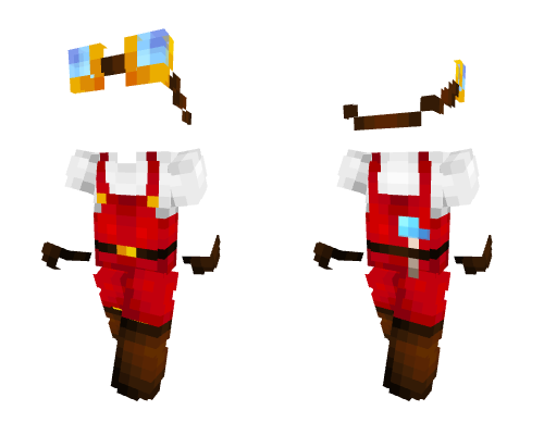 OB - Cute Mechanic/Engineering Fit w/ Belt & Goggles 
