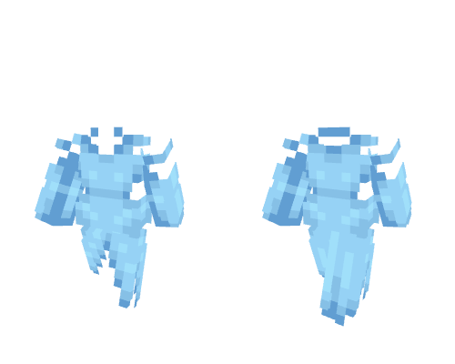 OB - Iceberg Blue Dress v10 Minecraft skin