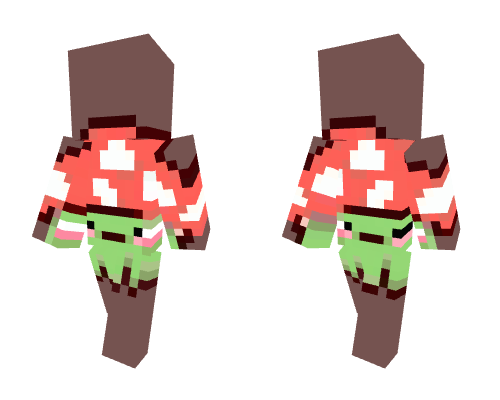 Frog With Mushroom Hat