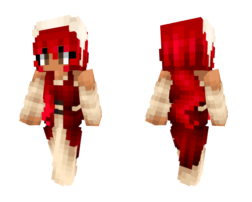 Cute Medieval Girl w/ Redhair and Bonnet