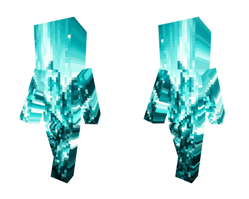 Teal Crystal Dude