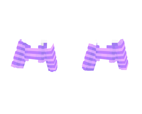 TB ~ Super Purple Striped Low Hanging Sweater Top