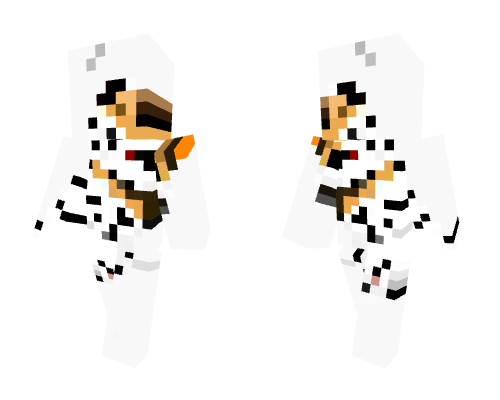 cute marshmallow Minecraft skin