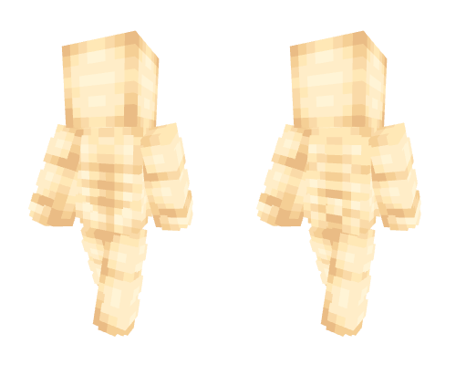 Skin Base - Ripped Golden White Skin Base