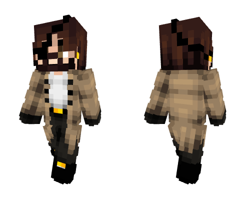 Pirate in Defective's Coat ~ Commission v2