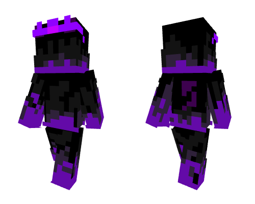Corrupted Wemmbu (Inverted) Minecraft skin