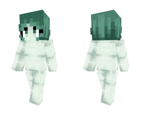 Full Skin Base ~ Mossy Green Skin And Hair