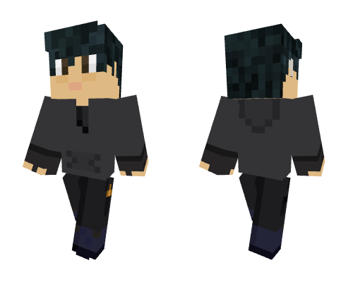 Black Stealth Freddysep Minecraft skin