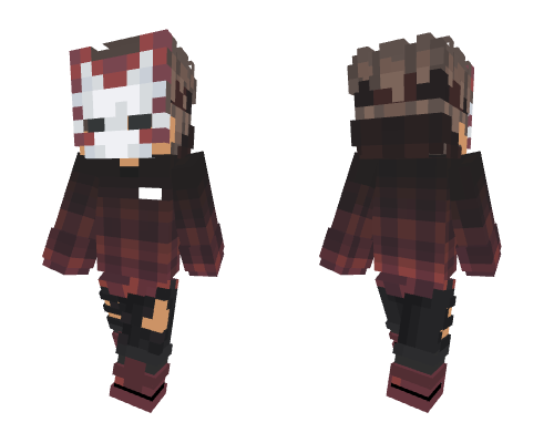 masked boy
