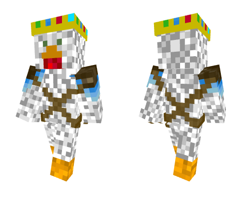 King Chicken Minecraft skin