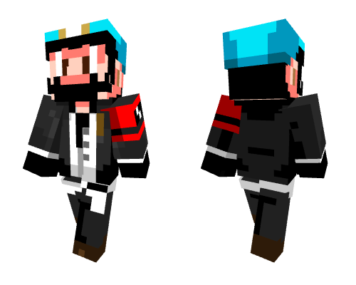 GlitchyMario99 (S.E.E.S outfit) Minecraft skin