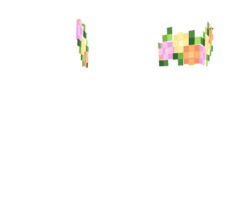 Flower Crown - Easter Orange Yellow & Pink