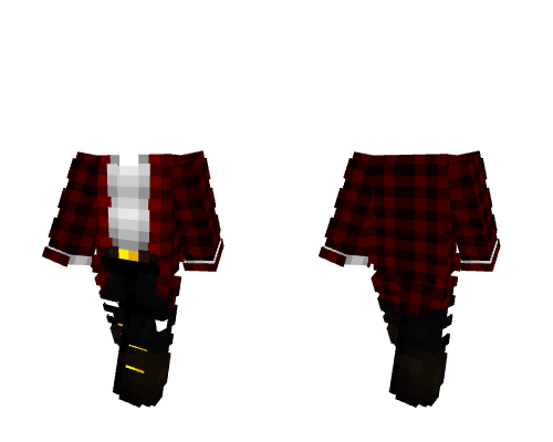 OB - Plaid w/ Tshirt & Ripped Jeans w/ Boots